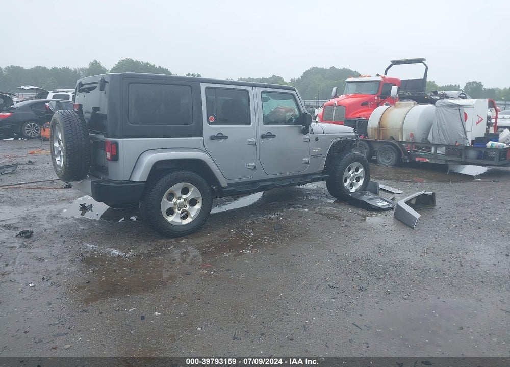 2014 JEEP WRANGLER UNLIMITED SAHARA VIN: 1C4HJWEG5EL221687