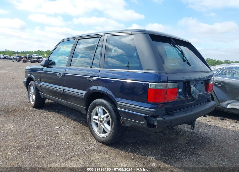 1999 LAND ROVER RANGE ROVER 4.6 HSE VIN: SALPV1441XA412198