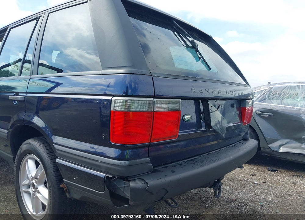 1999 LAND ROVER RANGE ROVER 4.6 HSE VIN: SALPV1441XA412198