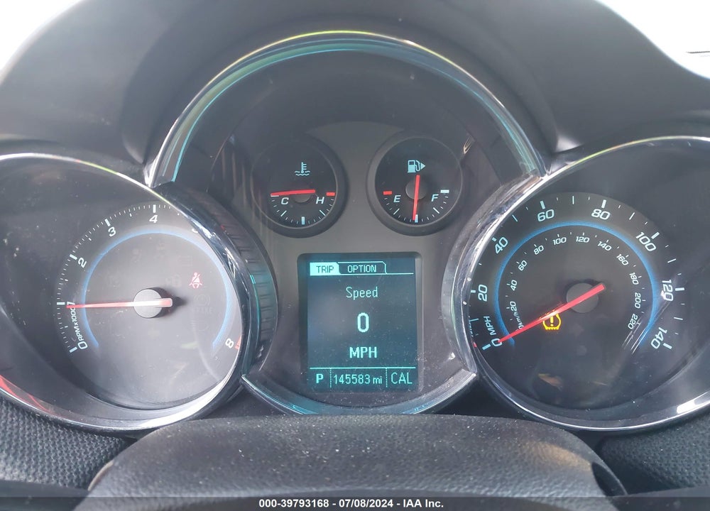 2015 CHEVROLET CRUZE 2LT AUTO VIN: 1G1PE5SB4F7110778