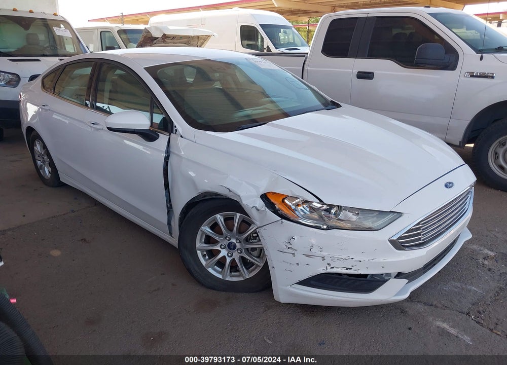 2018 FORD FUSION S VIN: 3FA6P0G71JR257717
