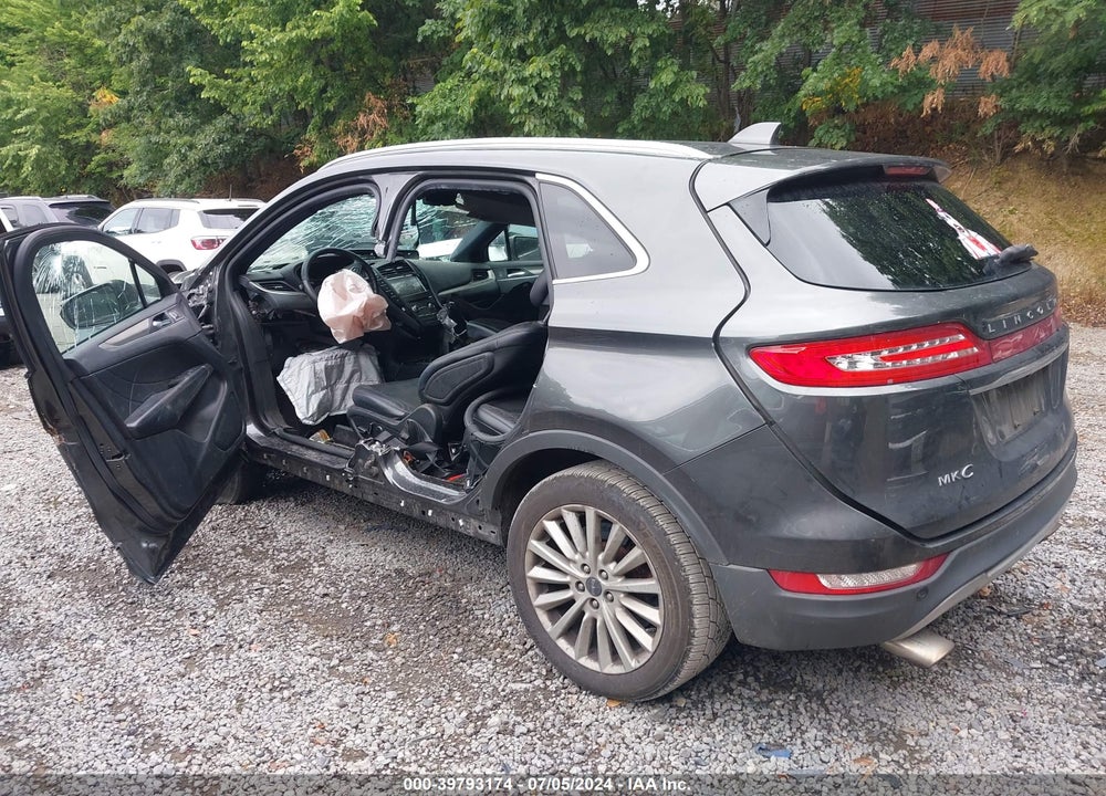 2019 LINCOLN MKC STANDARD VIN: 5LMCJ1D99KUL29373