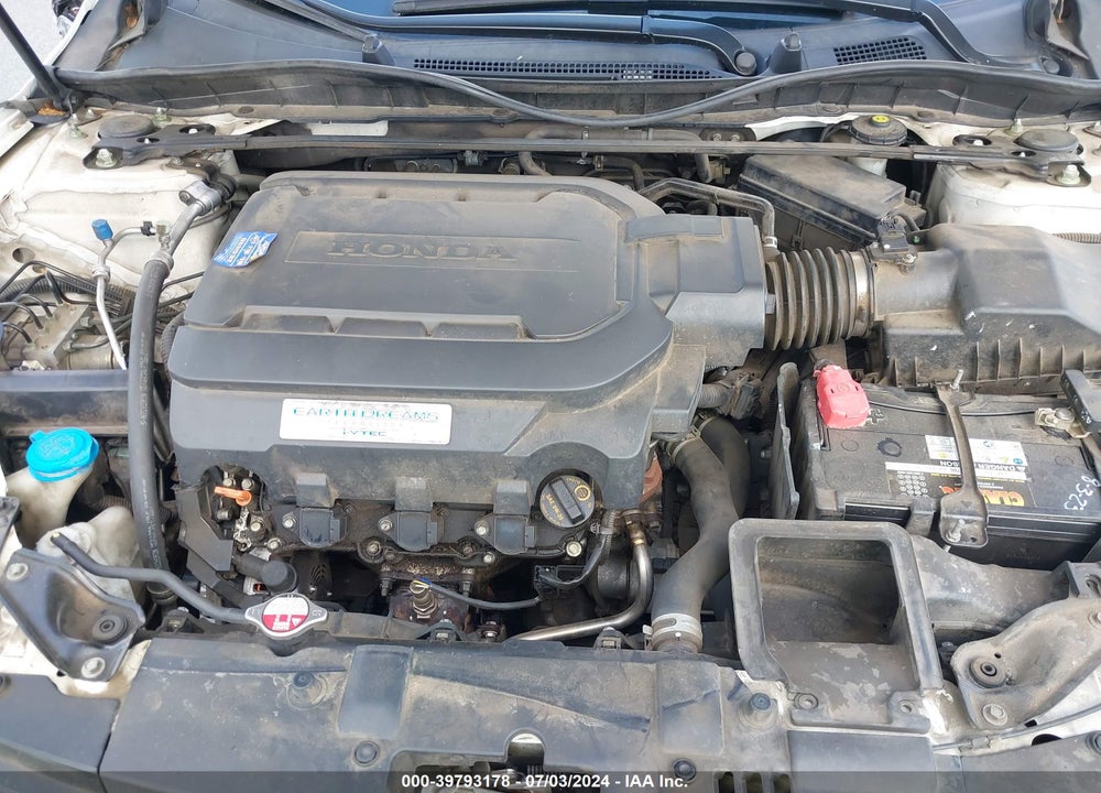 2013 HONDA ACCORD EX-L V-6 VIN: 1HGCR3F8XDA012921