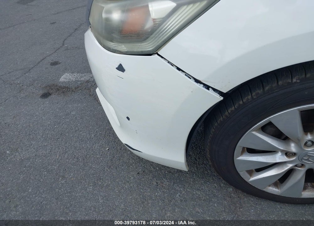 2013 HONDA ACCORD EX-L V-6 VIN: 1HGCR3F8XDA012921