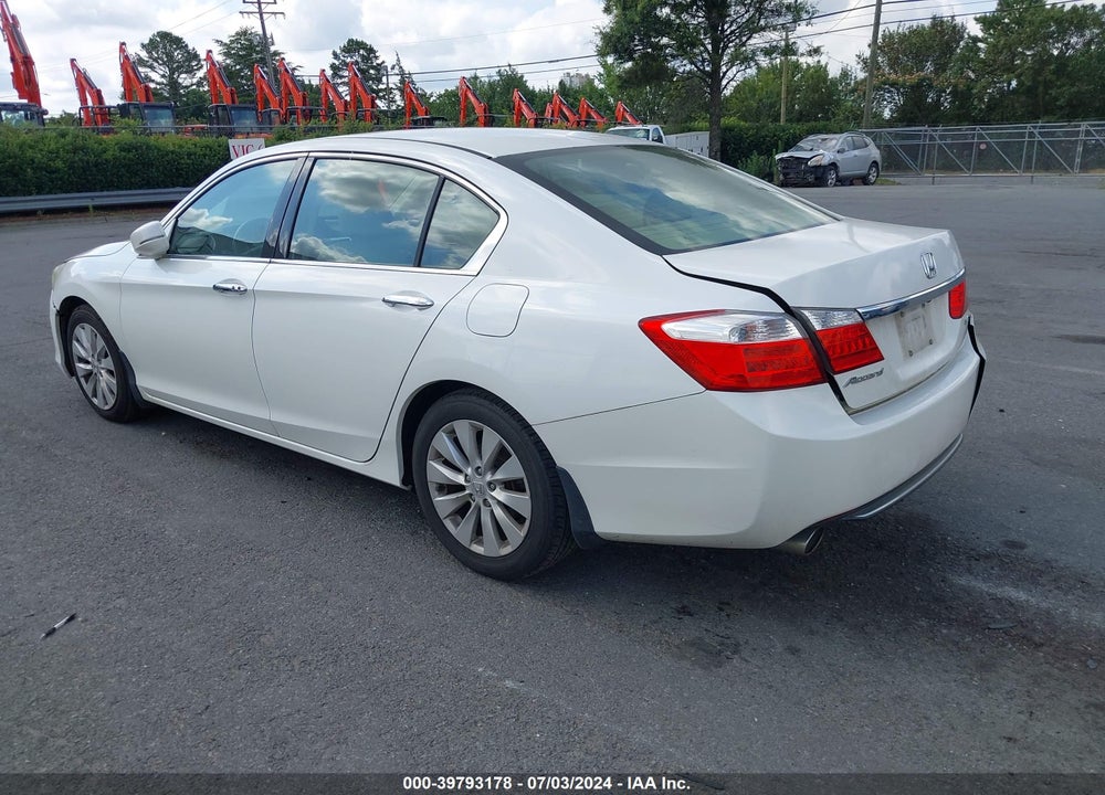 2013 HONDA ACCORD EX-L V-6 VIN: 1HGCR3F8XDA012921