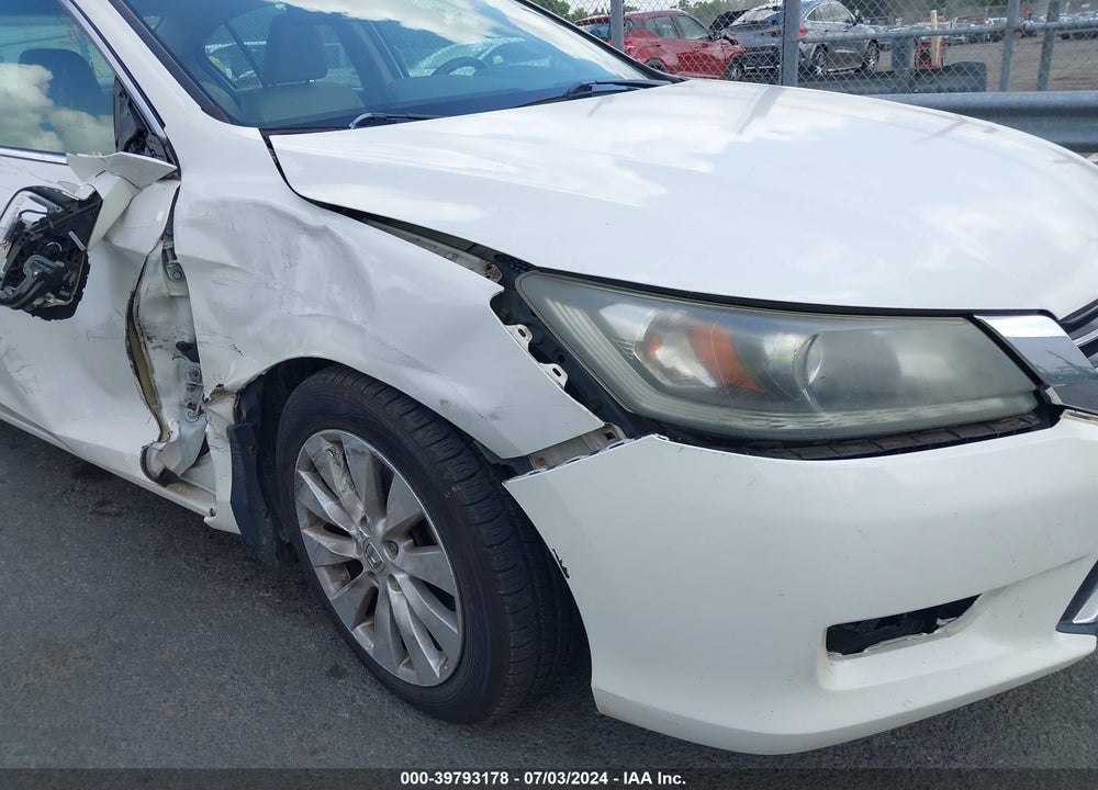 2013 HONDA ACCORD EX-L V-6 VIN: 1HGCR3F8XDA012921