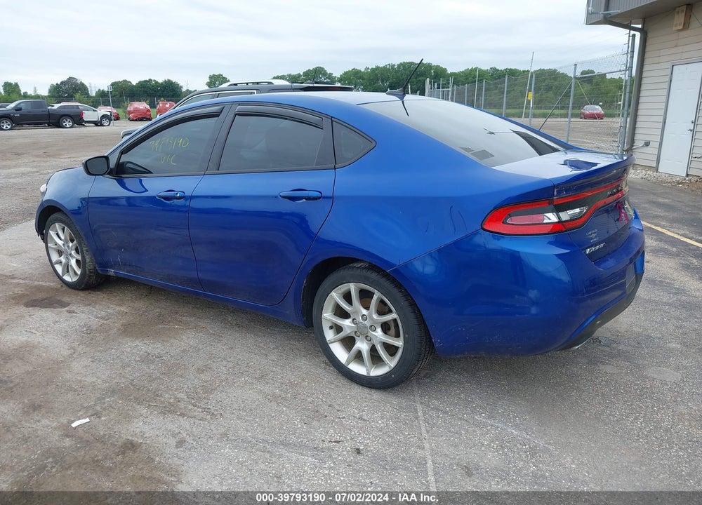 2013 DODGE DART SXT VIN: 1C3CDFBA6DD288054