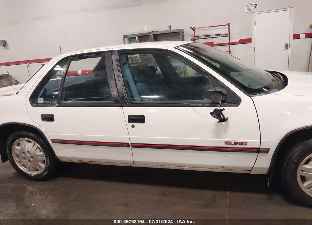 1992 CHEVROLET LUMINA EURO VIN: 2G1WN54T0N9218040