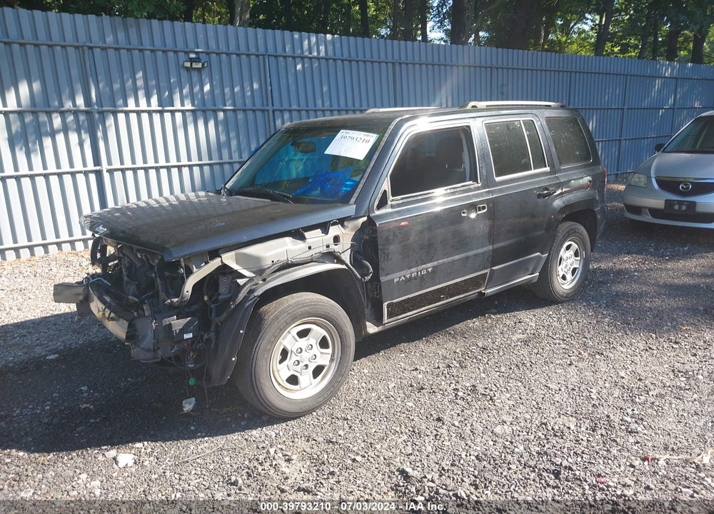 2017 JEEP PATRIOT SPORT FWD VIN: 1C4NJPBA7HD141198