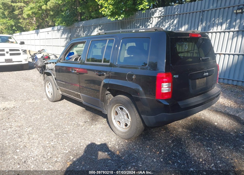 2017 JEEP PATRIOT SPORT FWD VIN: 1C4NJPBA7HD141198