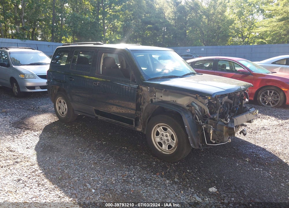 2017 JEEP PATRIOT SPORT FWD VIN: 1C4NJPBA7HD141198