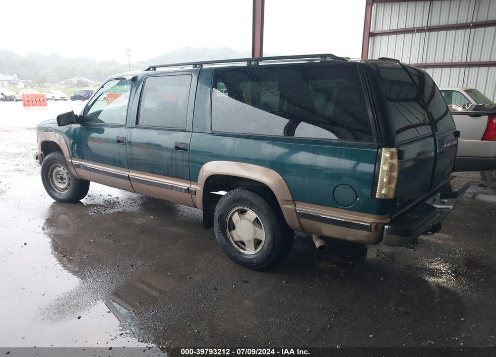 1996 CHEVROLET SUBURBAN K1500 VIN: 1GNFK16R8TJ336033