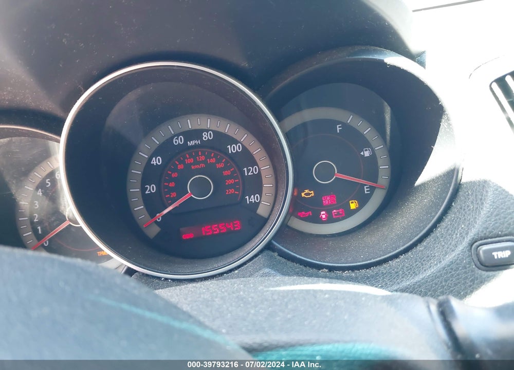 2010 KIA FORTE LX VIN: KNAFT4A21A5818072
