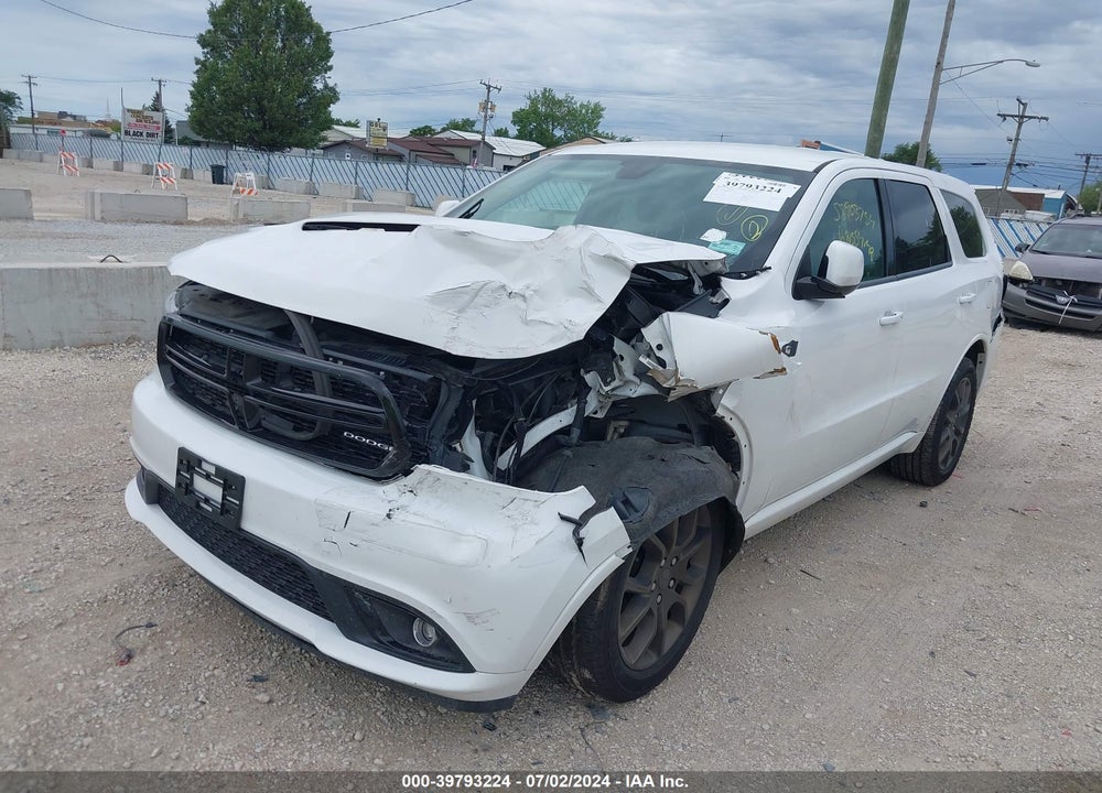 2018 DODGE DURANGO GT AWD VIN: 1C4RDJDG4JC184285