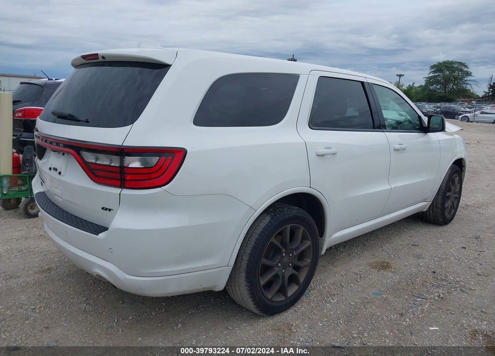 2018 DODGE DURANGO GT AWD VIN: 1C4RDJDG4JC184285