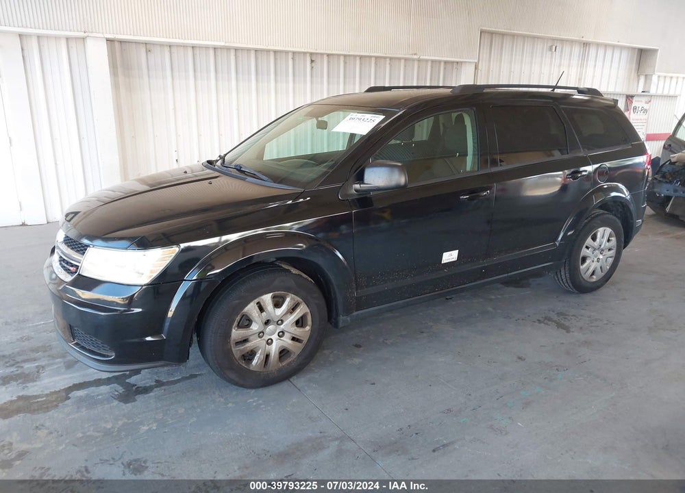 2018 DODGE JOURNEY SE VIN: 3C4PDCAB7JT183812