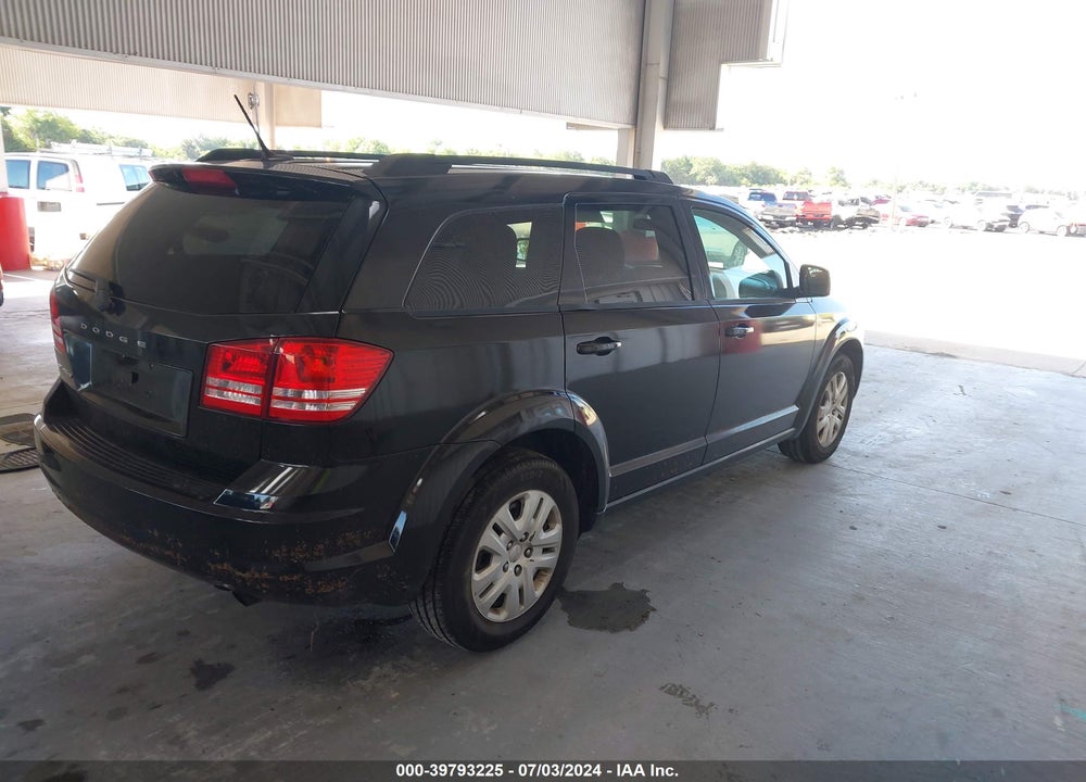 2018 DODGE JOURNEY SE VIN: 3C4PDCAB7JT183812