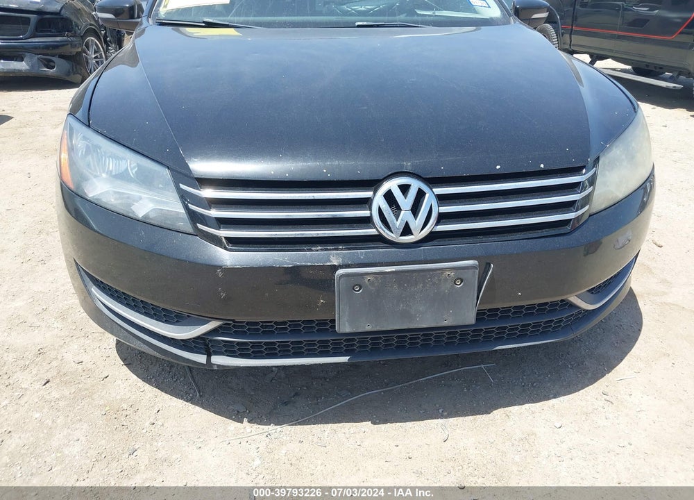 2013 VOLKSWAGEN PASSAT 2.5L S VIN: 1VWAH7A36DC056007
