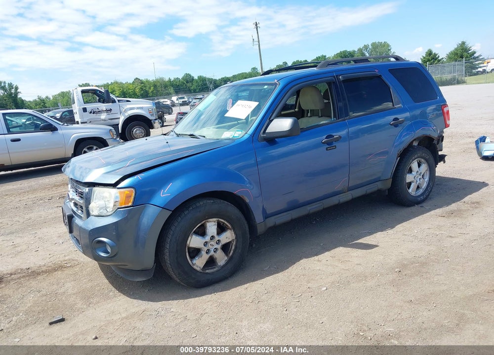 2009 FORD ESCAPE XLT VIN: 1FMCU03G99KA85993