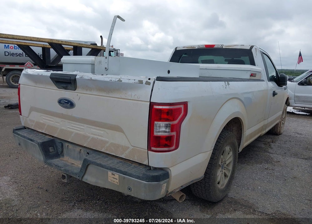 2018 FORD F-150 XL VIN: 1FTMF1C51JKC44453