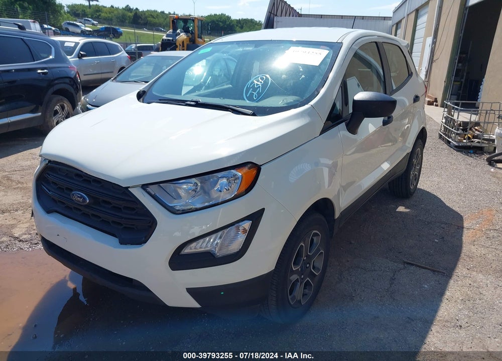 2022 FORD ECOSPORT S VIN: MAJ6S3FL3NC466766