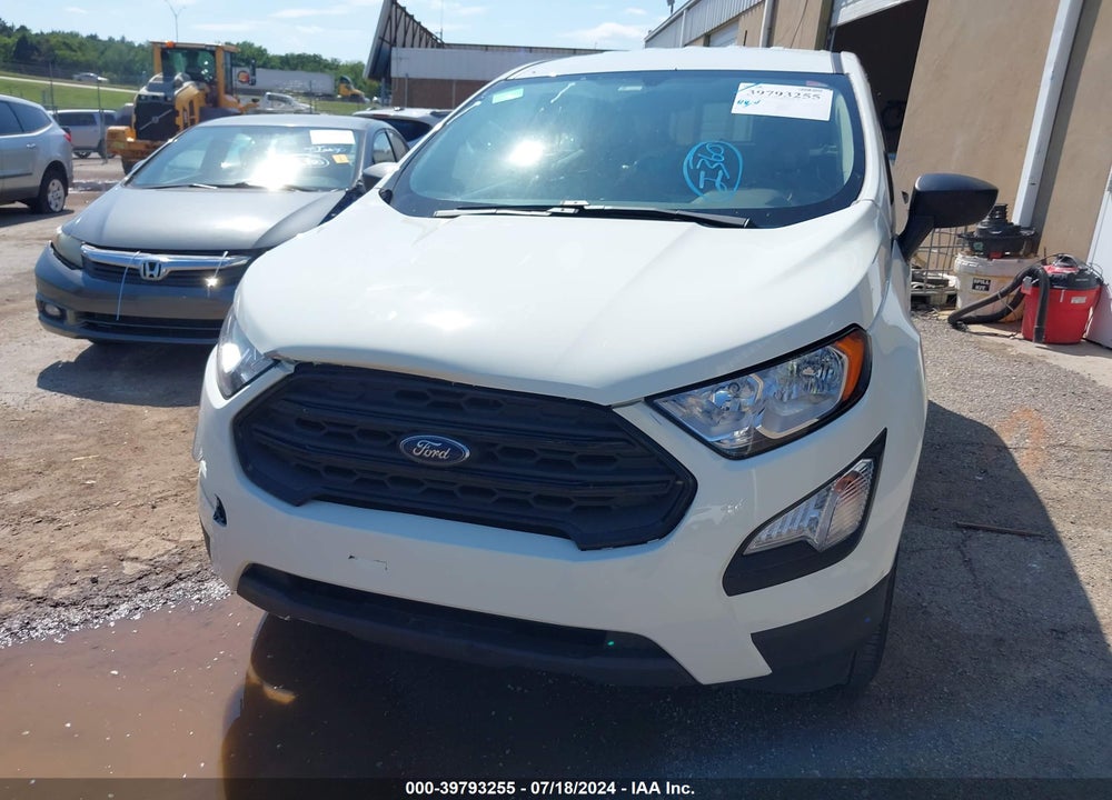 2022 FORD ECOSPORT S VIN: MAJ6S3FL3NC466766