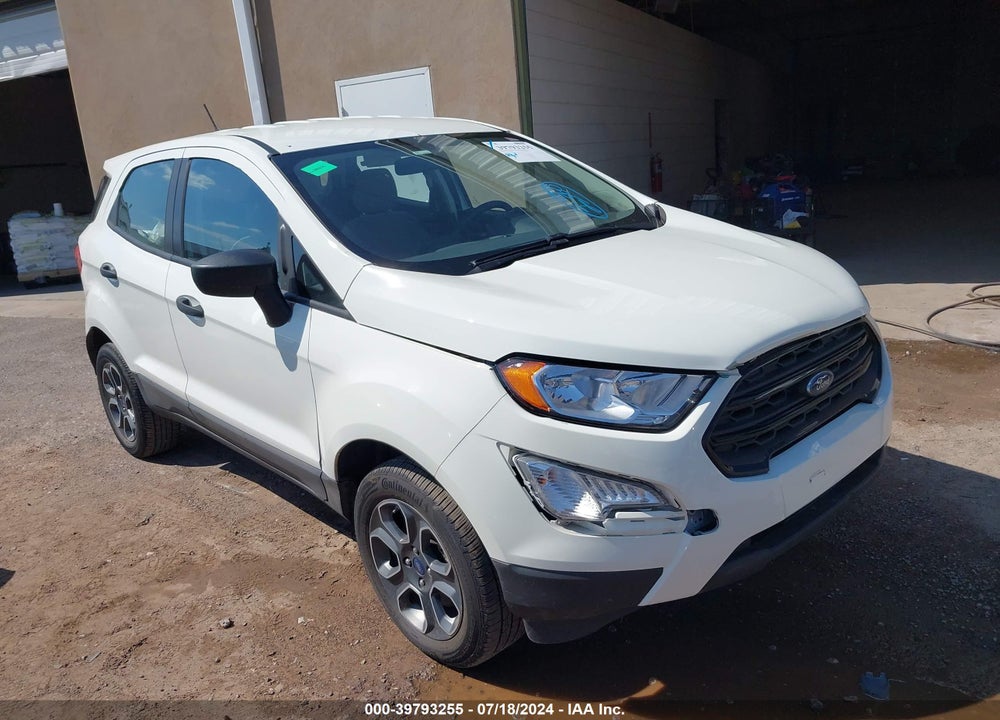 2022 FORD ECOSPORT S VIN: MAJ6S3FL3NC466766