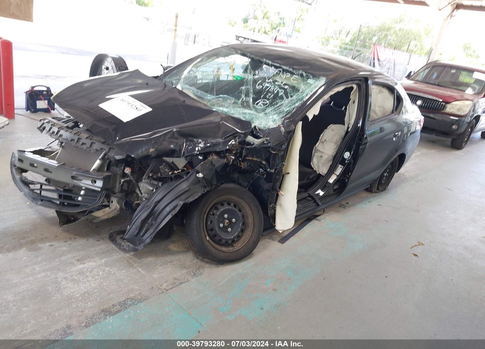 2019 MITSUBISHI MIRAGE G4 RF VIN: ML32F3FJ6KHF11702