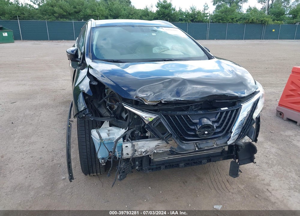 2016 NISSAN MURANO SL VIN: 5N1AZ2MHXGN116353