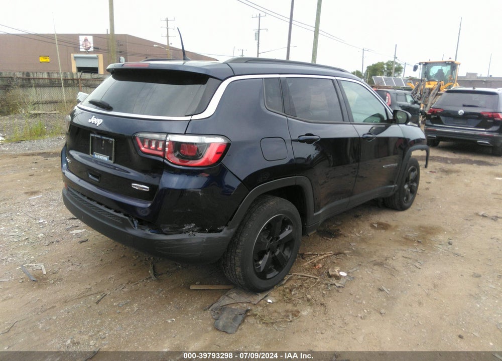 2018 JEEP COMPASS LATITUDE 4X4 VIN: 3C4NJDBB9JT418795