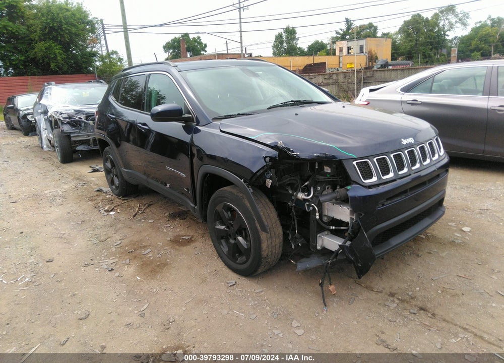 2018 JEEP COMPASS LATITUDE 4X4 VIN: 3C4NJDBB9JT418795