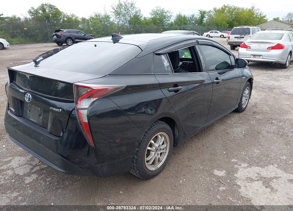 2018 TOYOTA PRIUS THREE VIN: JTDKARFU5J3552484