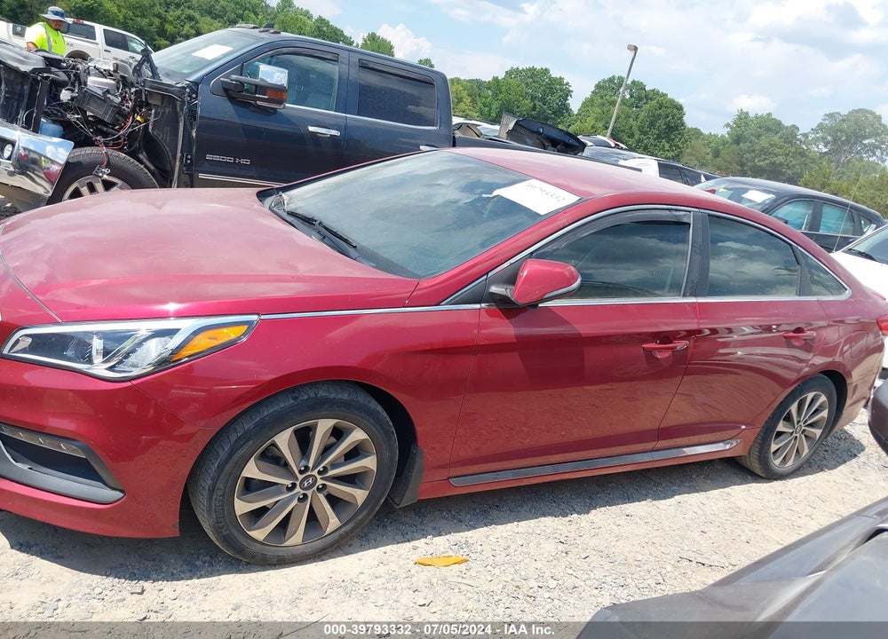 2016 HYUNDAI SONATA SPORT VIN: 5NPE34AF9GH367743