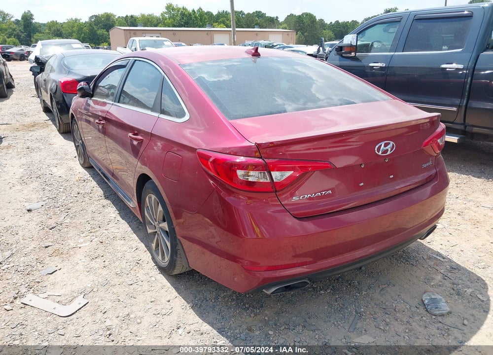 2016 HYUNDAI SONATA SPORT VIN: 5NPE34AF9GH367743
