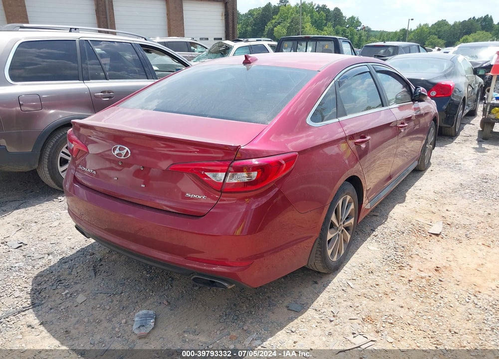 2016 HYUNDAI SONATA SPORT VIN: 5NPE34AF9GH367743