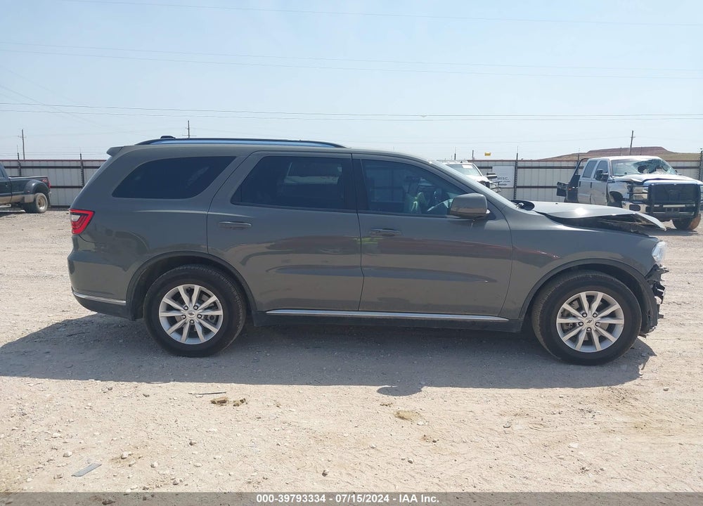 2021 DODGE DURANGO SXT PLUS RWD VIN: 1C4RDHAG5MC554533