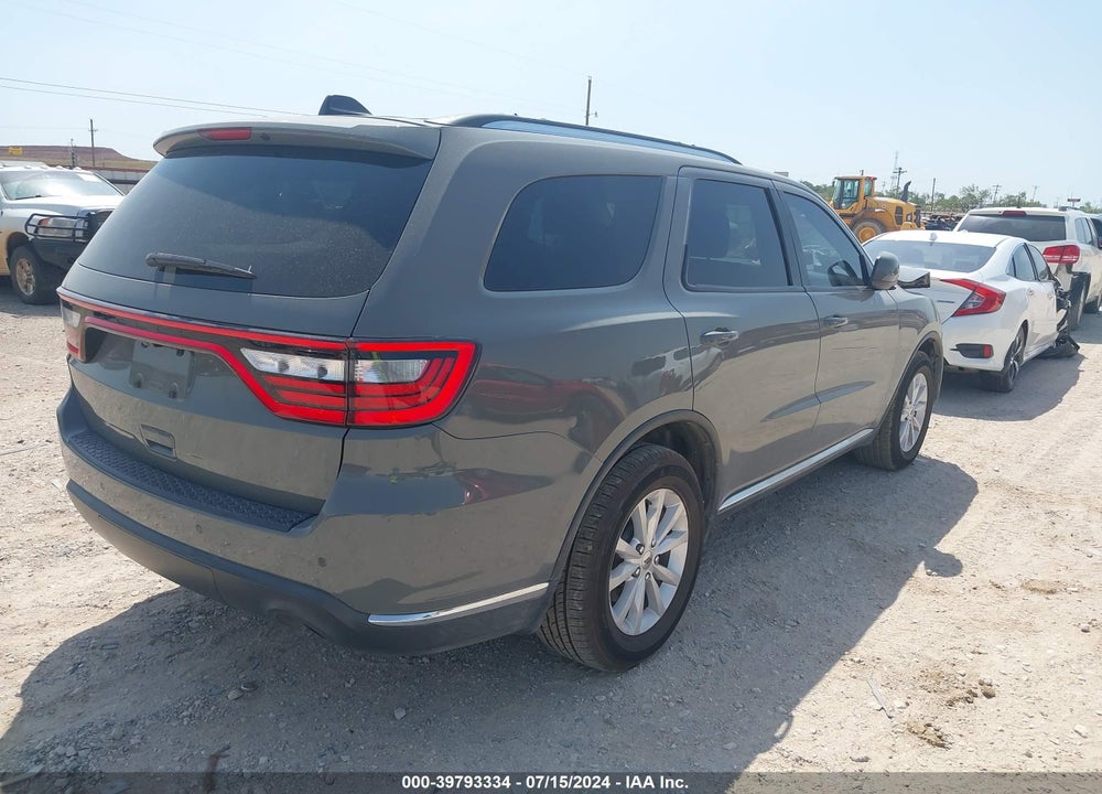 2021 DODGE DURANGO SXT PLUS RWD VIN: 1C4RDHAG5MC554533