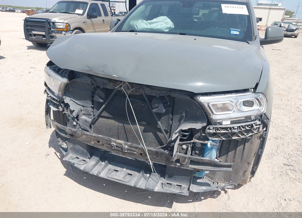 2021 DODGE DURANGO SXT PLUS RWD VIN: 1C4RDHAG5MC554533