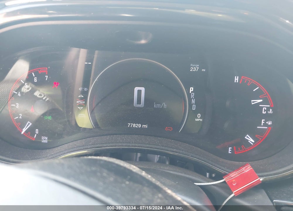 2021 DODGE DURANGO SXT PLUS RWD VIN: 1C4RDHAG5MC554533