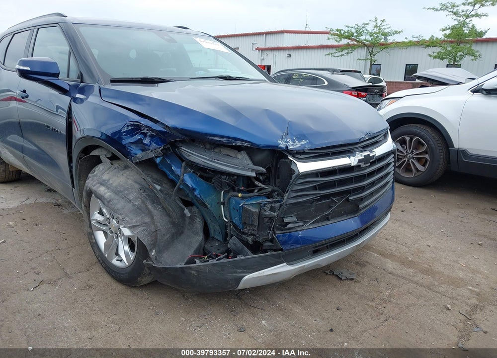 2022 CHEVROLET BLAZER FWD 2LT VIN: 3GNKBCR42NS208530
