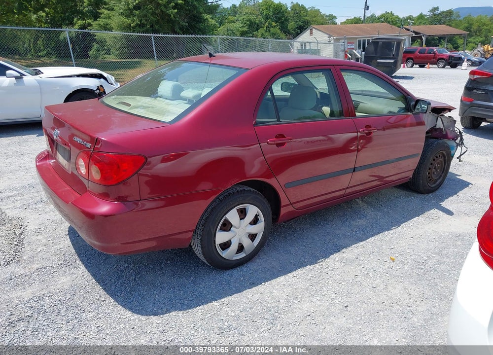 2006 TOYOTA COROLLA CE VIN: JTDBR32E960069433