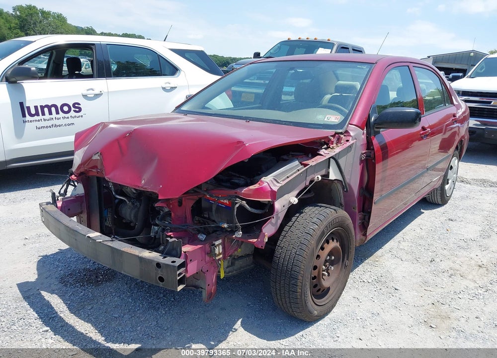 2006 TOYOTA COROLLA CE VIN: JTDBR32E960069433