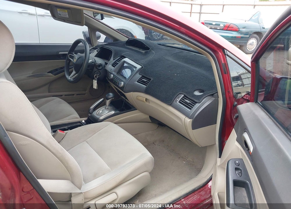 2011 HONDA CIVIC LX VIN: 2HGFA1F56BH544616