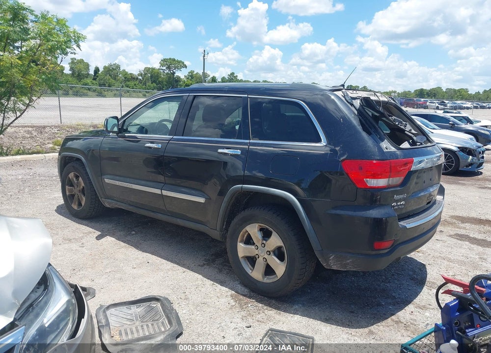 2011 JEEP GRAND CHEROKEE LIMITED VIN: 1J4RR5GT7BC631656