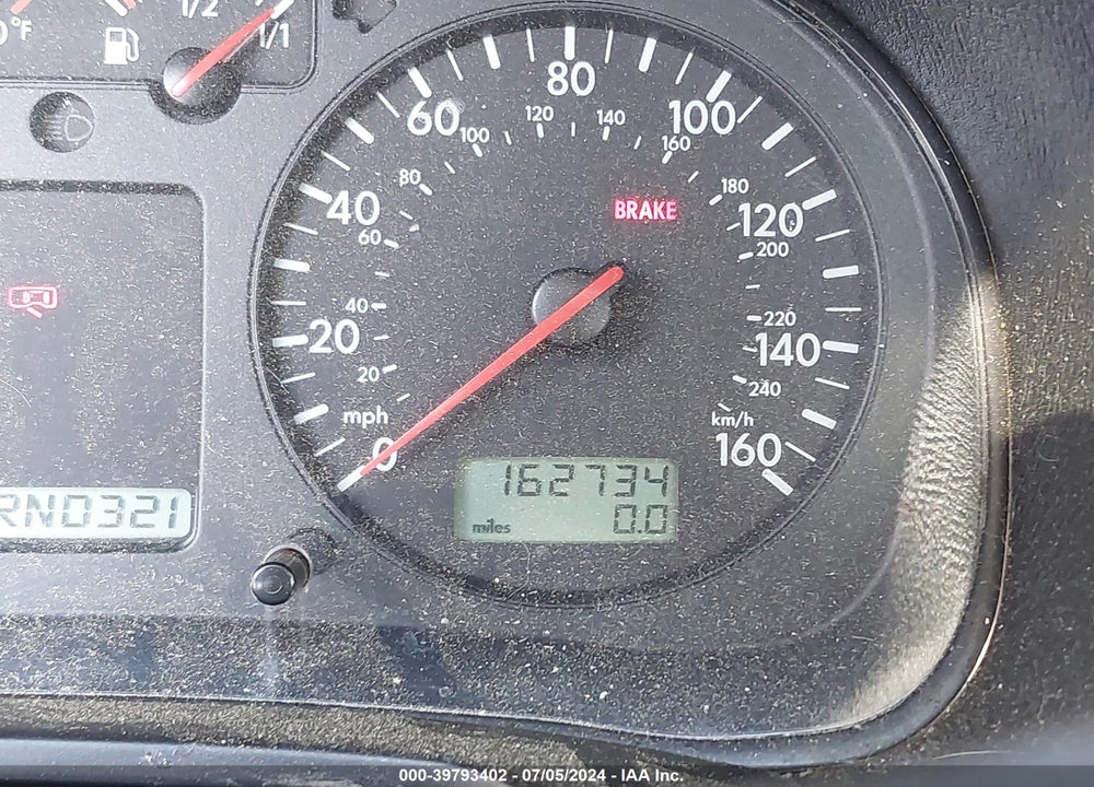 2002 VOLKSWAGEN JETTA GLS VIN: 3VWSK69M32M094707