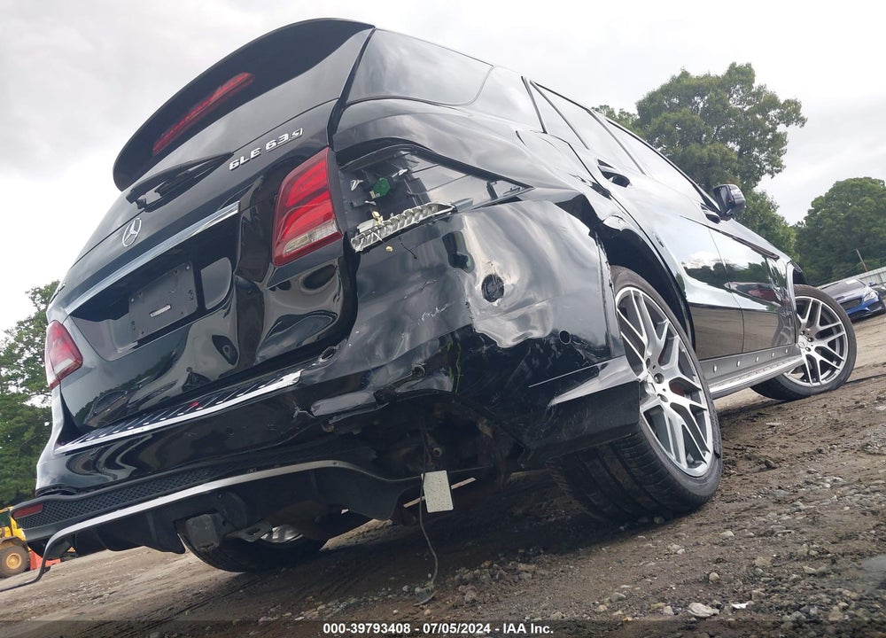 2017 MERCEDES-BENZ AMG GLE 63 S 4MATIC VIN: 4JGDA7FB3HA952010