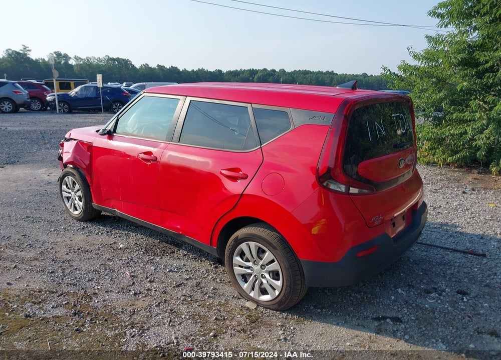 2020 KIA SOUL LX VIN: KNDJ23AU1L7724115