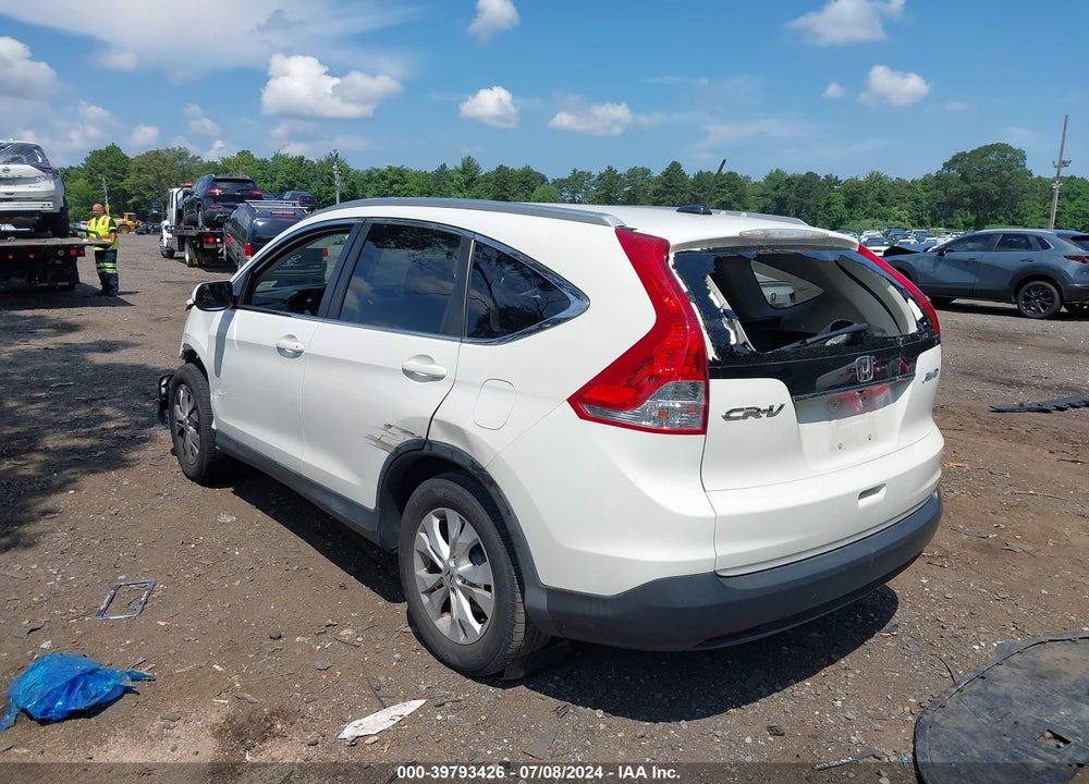 2014 HONDA CR-V EX-L VIN: 5J6RM4H73EL042408