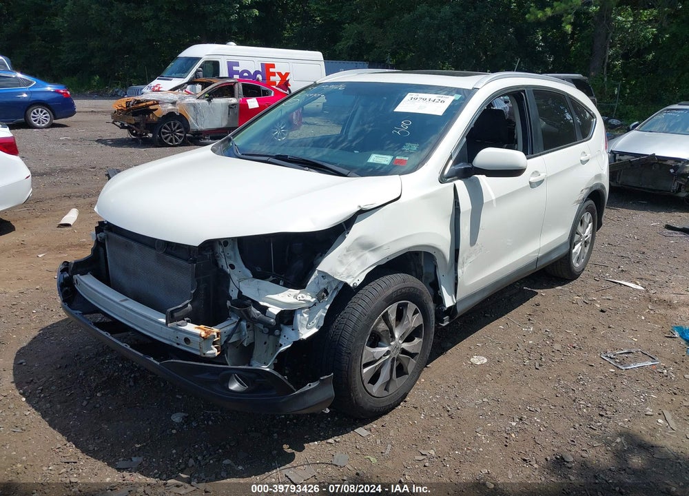 2014 HONDA CR-V EX-L VIN: 5J6RM4H73EL042408