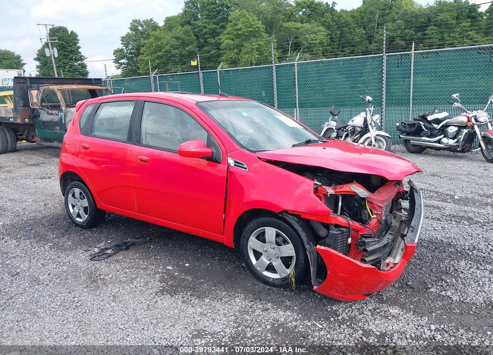2009 CHEVROLET AVEO LT VIN: KL1TD66E59B611061